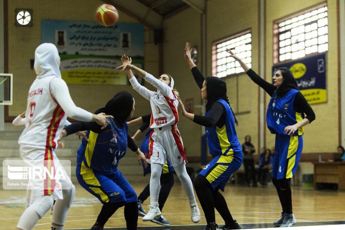 خبرنگاران پیروزی گروه بهمن و نارسینا لیگ برتر بسکتبال زنان