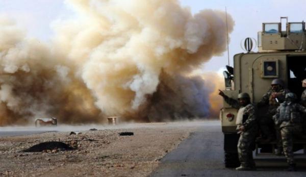 حمله به کاروان لجستیک نظامیان آمریکا در استان ذی قار