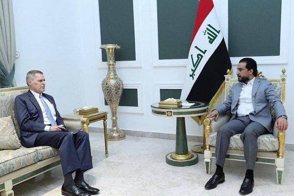 رایزنی محمد الحلبوسی با سفیر آمریکا در بغداد