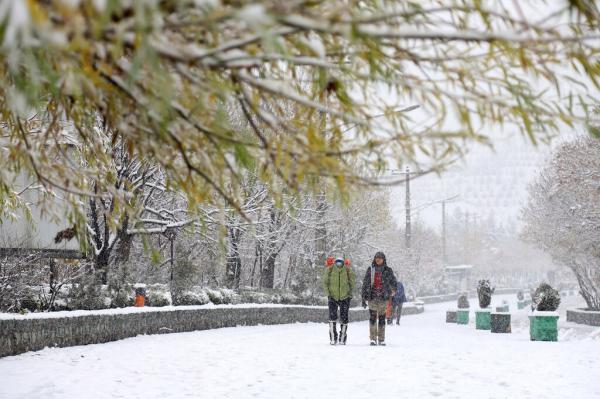 بارش برف و باران در تهران تا کی ادامه دارد؟ ، 10 نقطه استان هوای زیر صفر درجه خواهند داشت