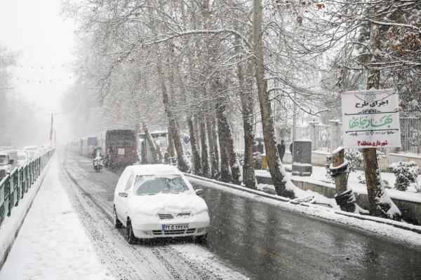 بارش برف و باران در 12 استان ، تهران دوباره برفی می گردد ، طوفان گرد و خاک در مناطقی از کشور