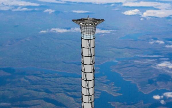 ببینید ، تصاویری خیره کننده از نمونه اولیه آسانسور فضایی ژاپن